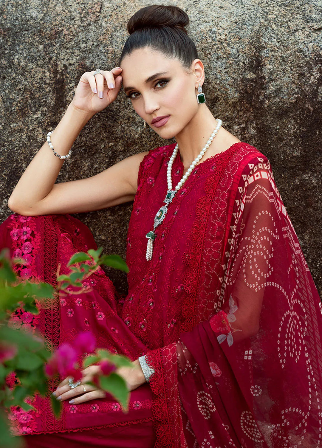 Saira Rizwan Embroidered Lawn Suits Unstitched Lawn SR24L2 D-02 Sophia - Summer Collection