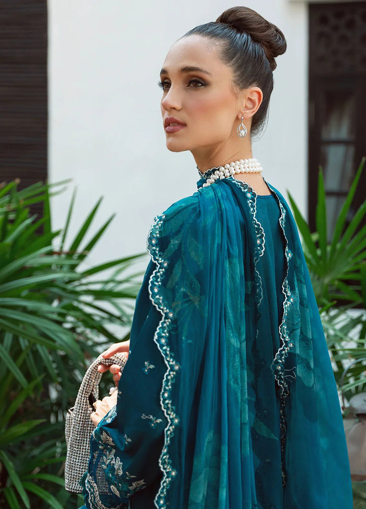 Saira Rizwan Embroidered Lawn Suits Unstitched Lawn SR24L2 D-04 Sibel - Summer Collection