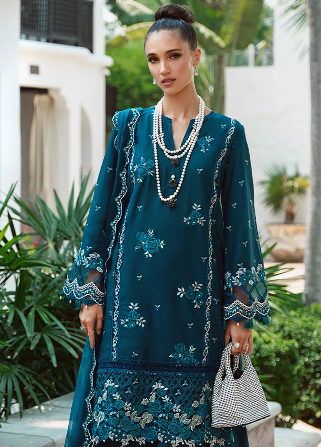 Saira Rizwan Embroidered Lawn Suits Unstitched Lawn SR24L2 D-04 Sibel - Summer Collection