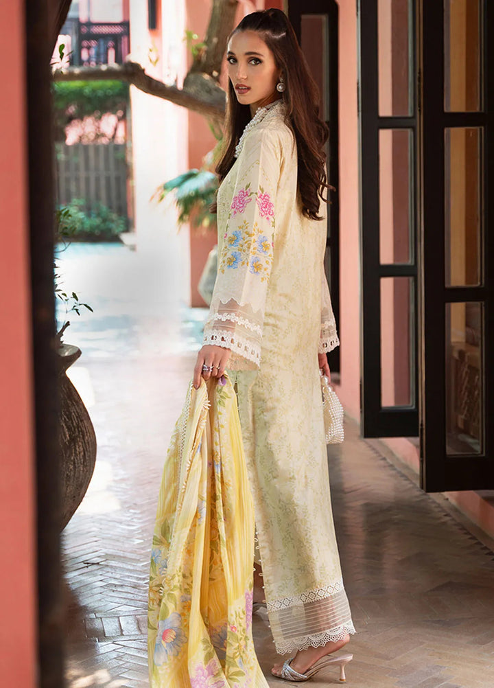 Saira Rizwan Embroidered Lawn Suits Unstitched Lawn SR24L2 D-05 Kate - Summer Collection