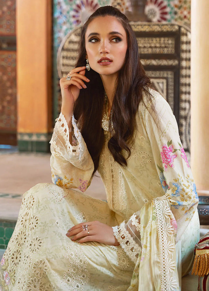 Saira Rizwan Embroidered Lawn Suits Unstitched Lawn SR24L2 D-05 Kate - Summer Collection