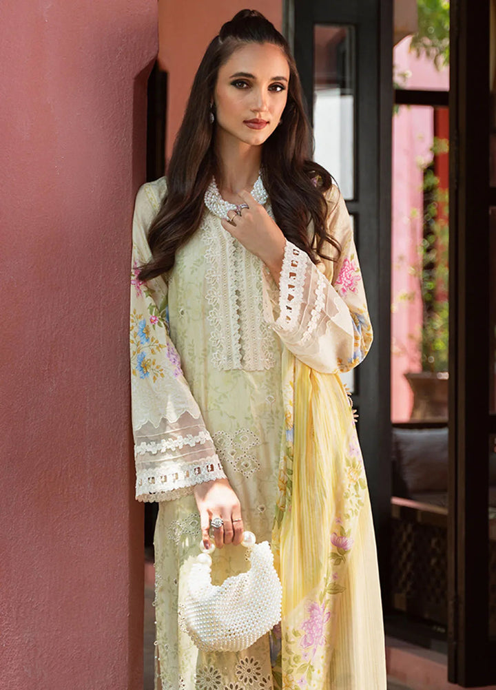 Saira Rizwan Embroidered Lawn Suits Unstitched Lawn SR24L2 D-05 Kate - Summer Collection
