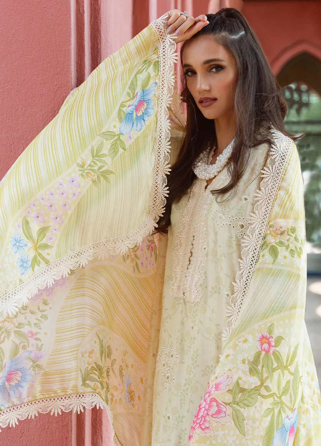 Saira Rizwan Embroidered Lawn Suits Unstitched Lawn SR24L2 D-05 Kate - Summer Collection