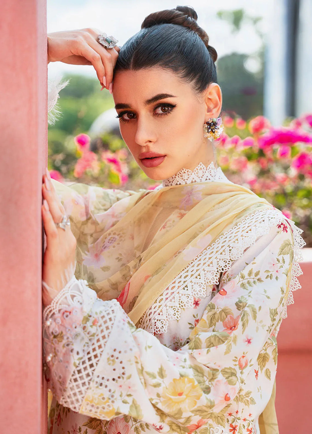 Saira Rizwan Embroidered Lawn Suits Unstitched Lawn SR24L2 D-06 Anaya - Summer Collection