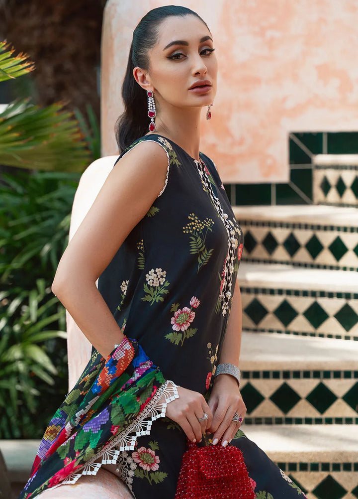 Saira Rizwan Embroidered Lawn Suits Unstitched Lawn SR24L2 D-08 Cecil - Summer Collection