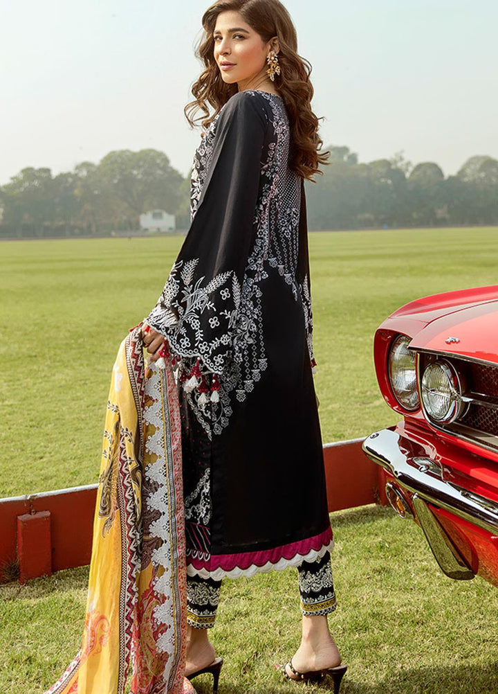 Saira Rizwan Embroidered Lawn Suits Unstitched 3 Piece SR21L 02 Zahra - Summer Collection