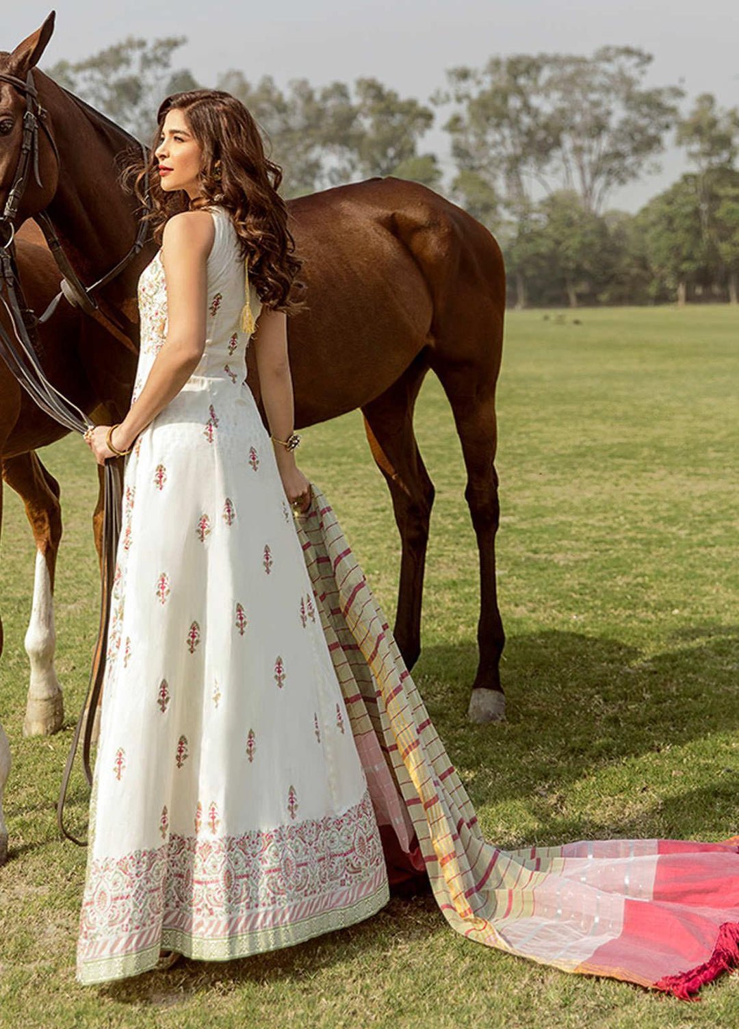 Saira Rizwan Embroidered Lawn Suits Unstitched 3 Piece SR21L 09 Ghazal - Summer Collection