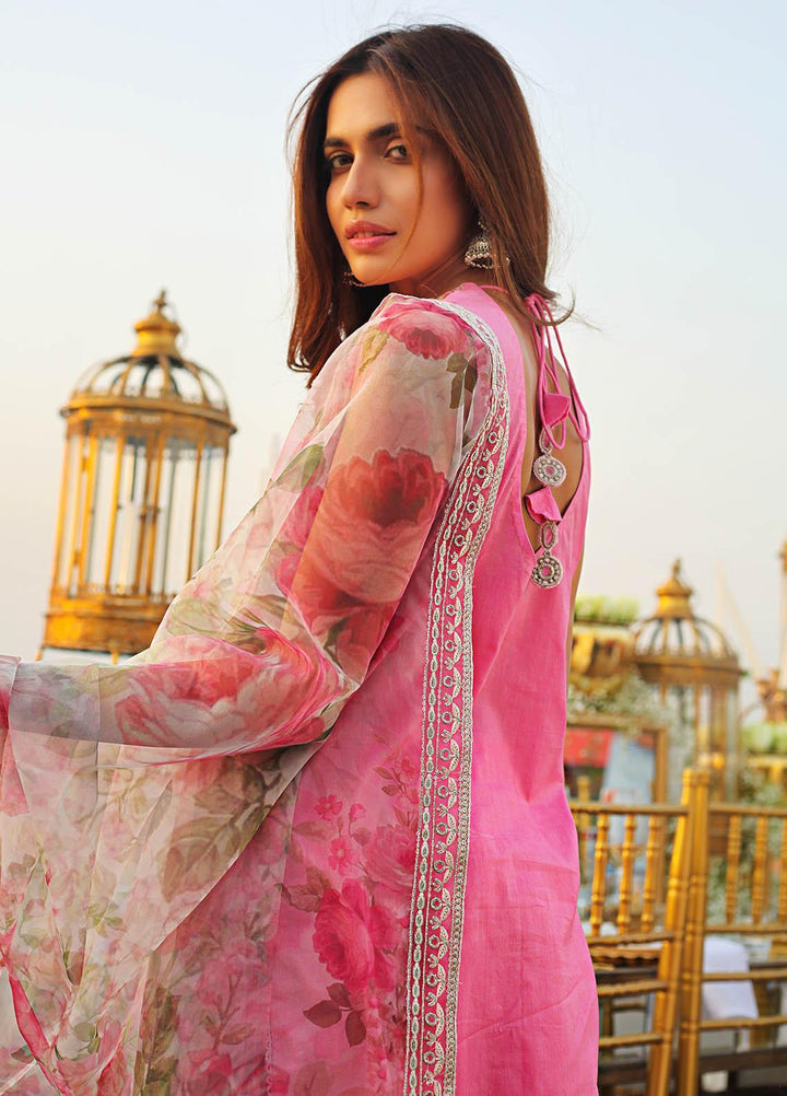 Saira Rizwan Embroidered Lawn Suits Unstitched 3 Piece SR21E 06 Nova - Eid Collection