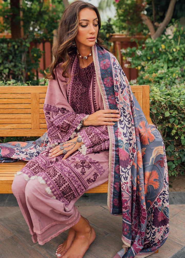 Saira Rizwan Embroidered Khaddar Suits Unstitched 3 Piece SR21W SR-05 MARASH - Winter Collection