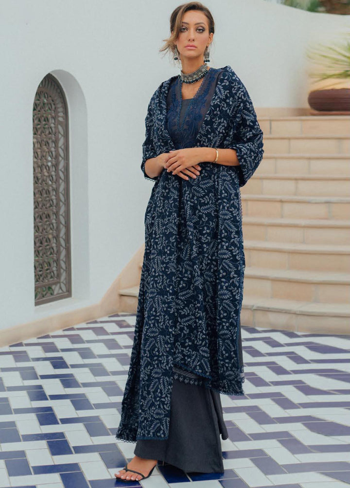 Saira Rizwan Embroidered Cotton Karandi Suits Unstitched 3 Piece SR21W SR-06 ASQUR - Winter Collection