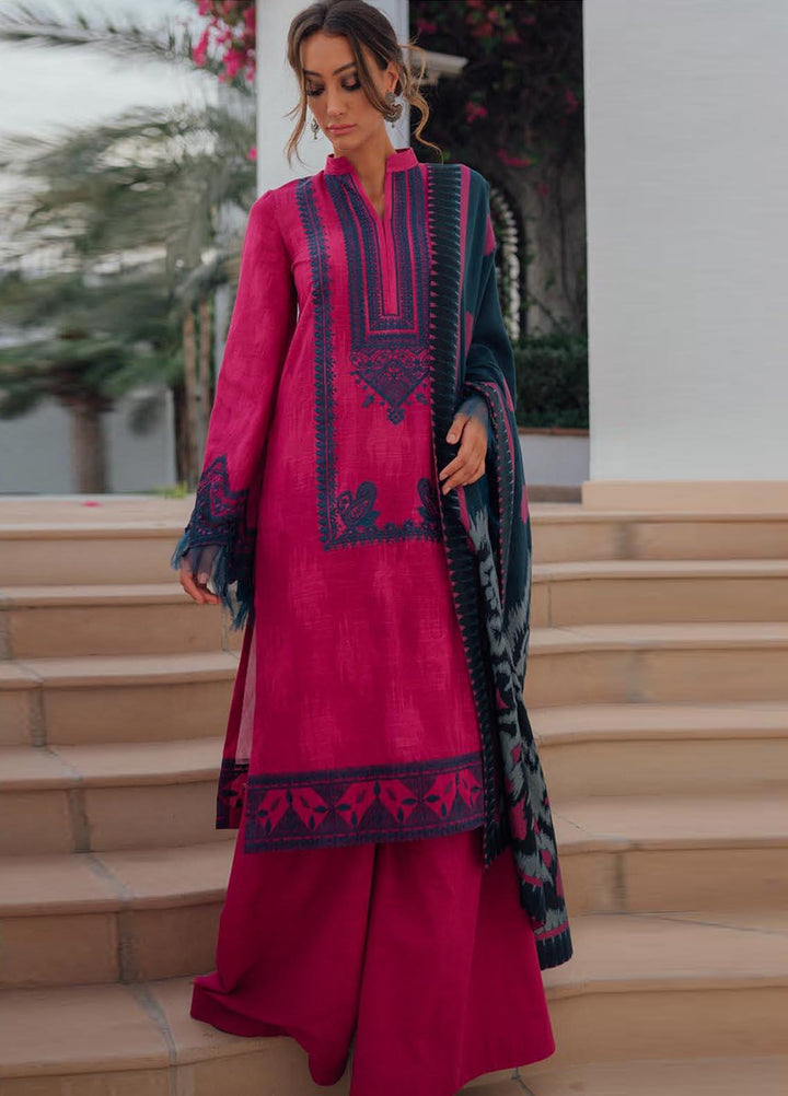 Saira Rizwan Embroidered Khaddar Suits Unstitched 3 Piece SR21W SR-11 PARISA - Winter Collection