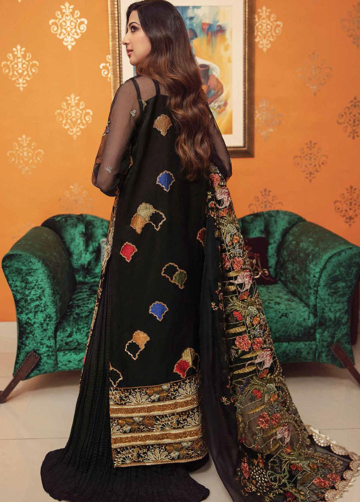 Sajni By Gisele Embroidered Organza Suits Unstitched 3 Piece GL22SJ Bano - Luxury Collection
