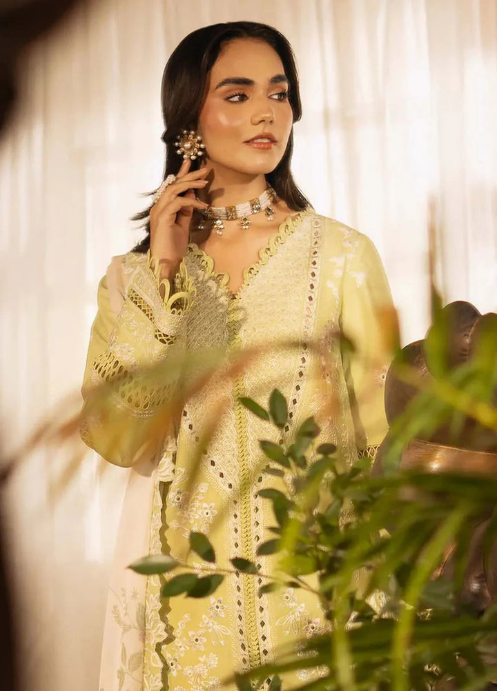 Sajni by Zarposh Embroidered Lawn Suits Unstitched 3 Piece ZP25S Gulnaz - Summer Collection