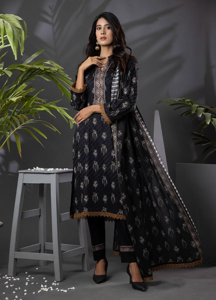 Salina By Regalia Textiles Printed Lawn Suits Unstitched 3 Piece RGT22BW 10 - Summer Collection
