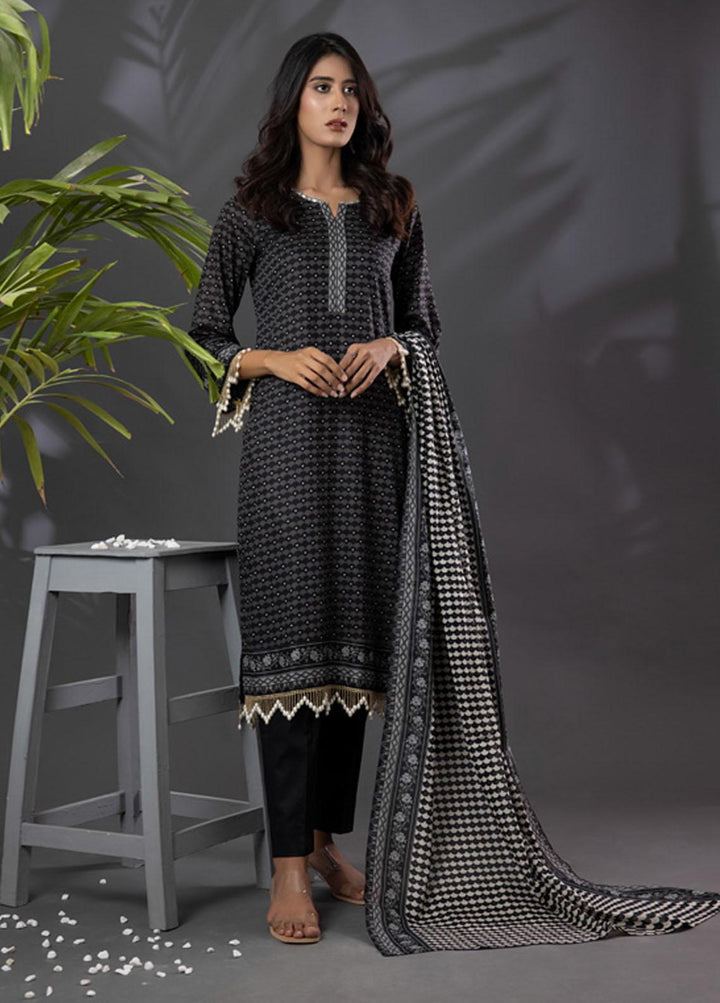 Salina By Regalia Textiles Printed Lawn Suits Unstitched 3 Piece RGT22BW 07 - Summer Collection