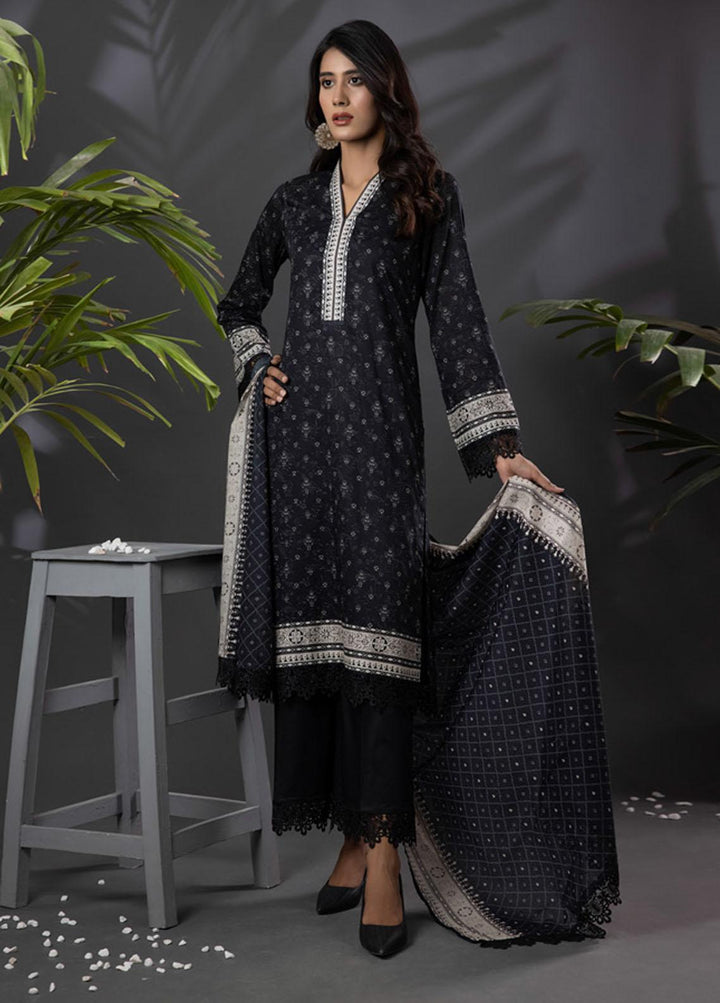 Salina By Regalia Textiles Printed Lawn Suits Unstitched 3 Piece RGT22BW 08 - Summer Collection