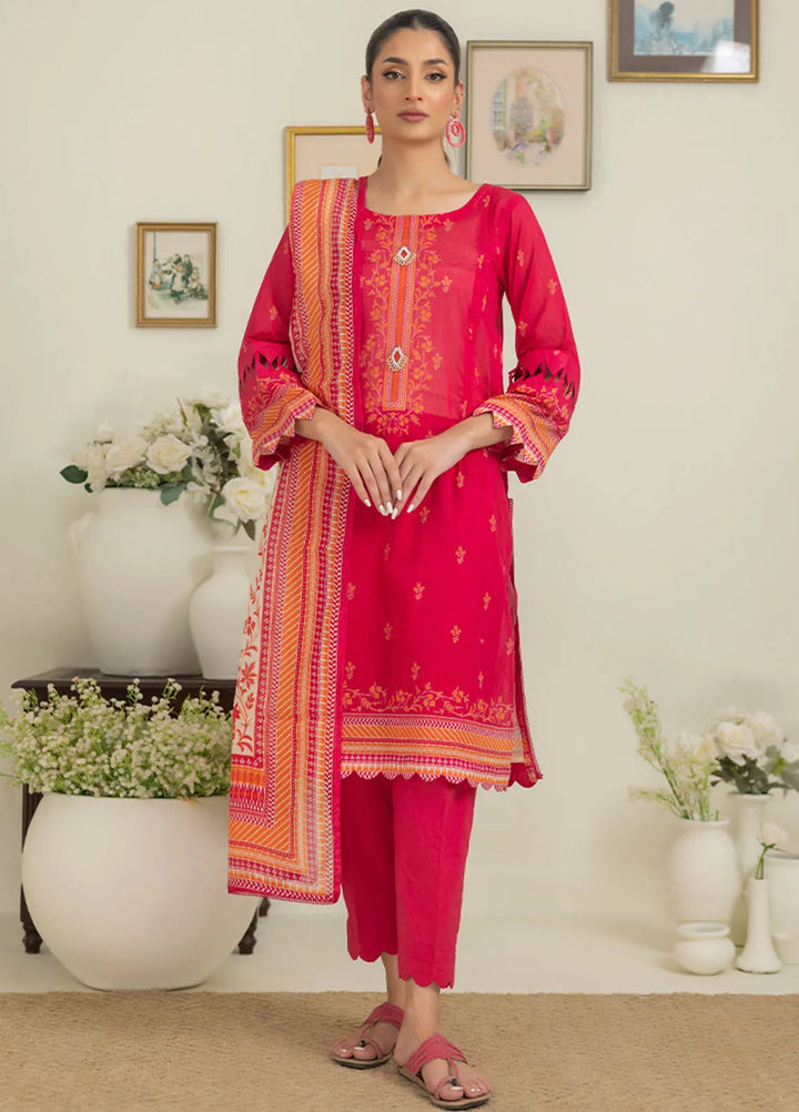 Salina By Regalia Printed Cotton Suit Unstitched 3 Piece RGT24SS3 SPC3-6 - Mid Summer Collection