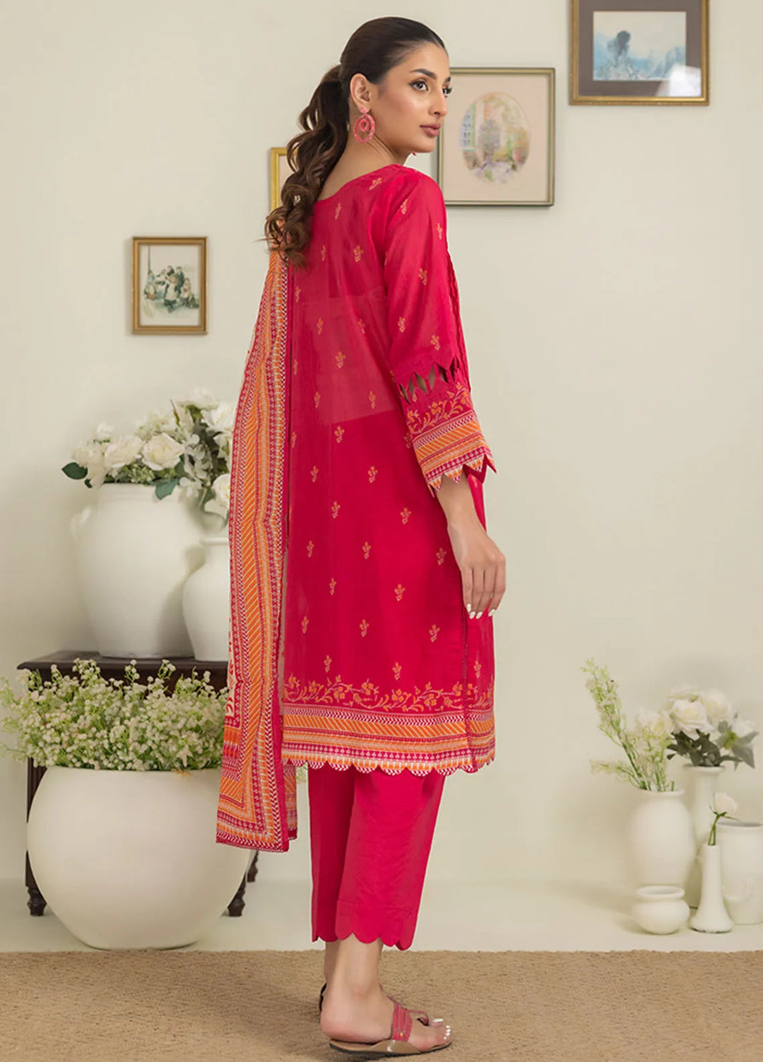 Salina By Regalia Printed Cotton Suit Unstitched 3 Piece RGT24SS3 SPC3-6 - Mid Summer Collection