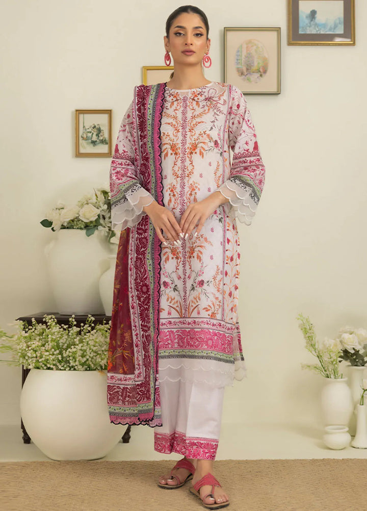 Salina By Regalia Printed Cotton Suit Unstitched 3 Piece RGT24SS3 SPC3-7 - Mid Summer Collection