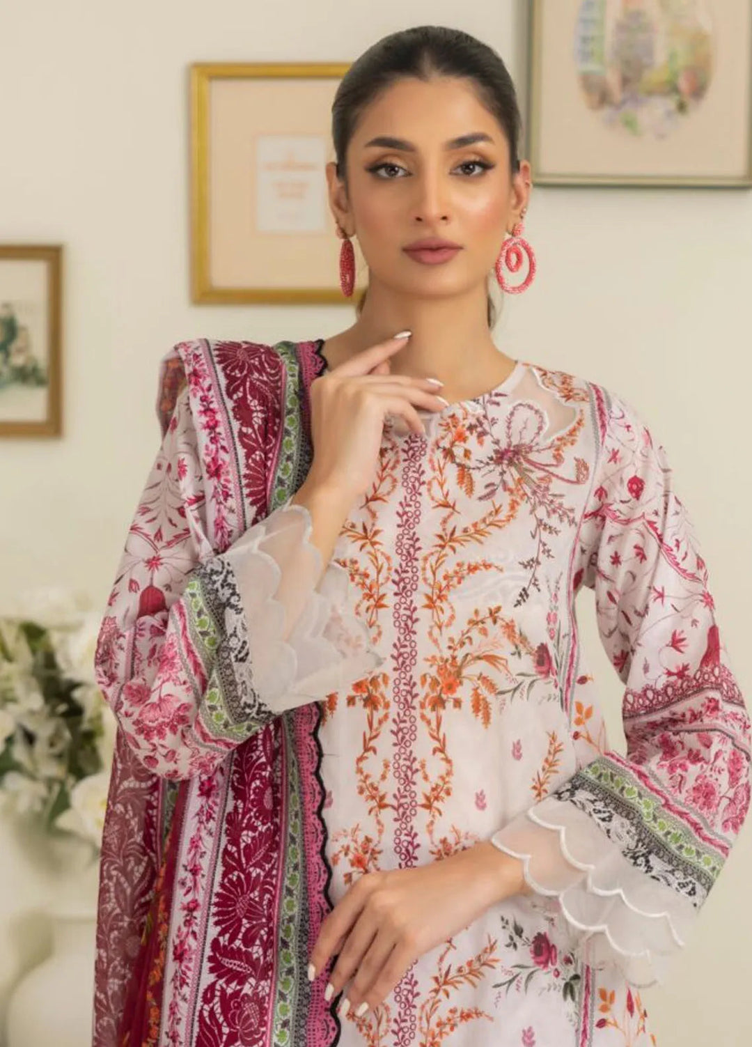 Salina By Regalia Printed Cotton Suit Unstitched 3 Piece RGT24SS3 SPC3-7 - Mid Summer Collection