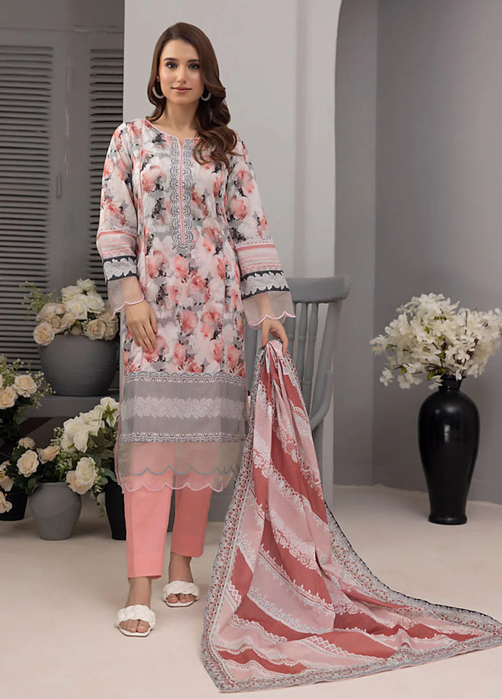 Salina by Regalia Textiles Printed Cotton Suit Unstitched 3 Piece RGTSSV4 D-5 - Mid Summer Collection