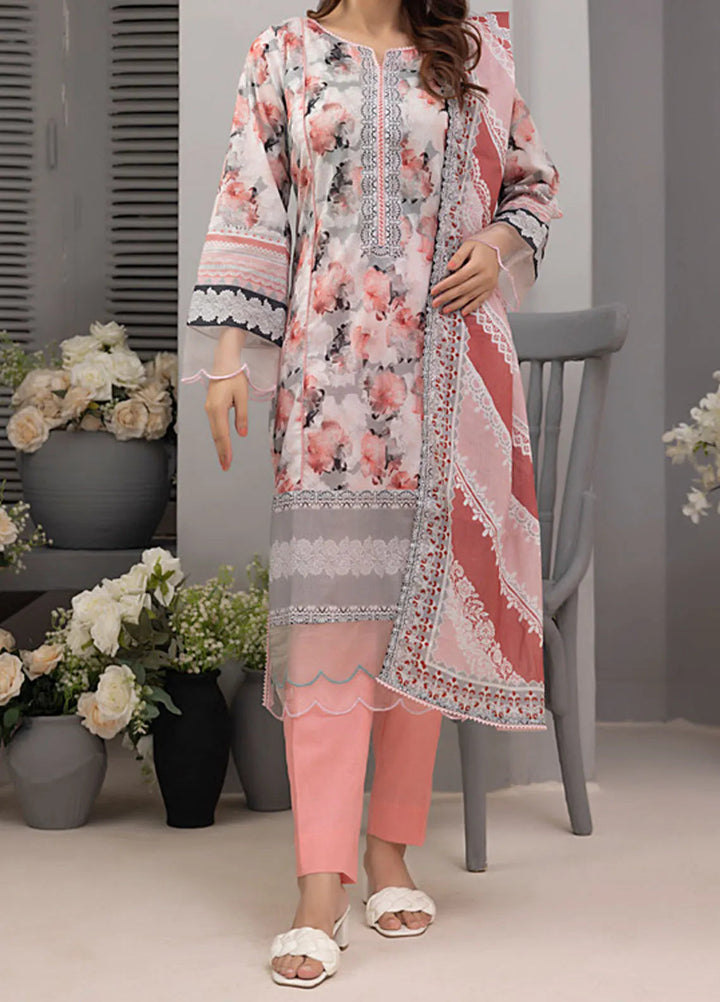Salina by Regalia Textiles Printed Cotton Suit Unstitched 3 Piece RGTSSV4 D-5 - Mid Summer Collection
