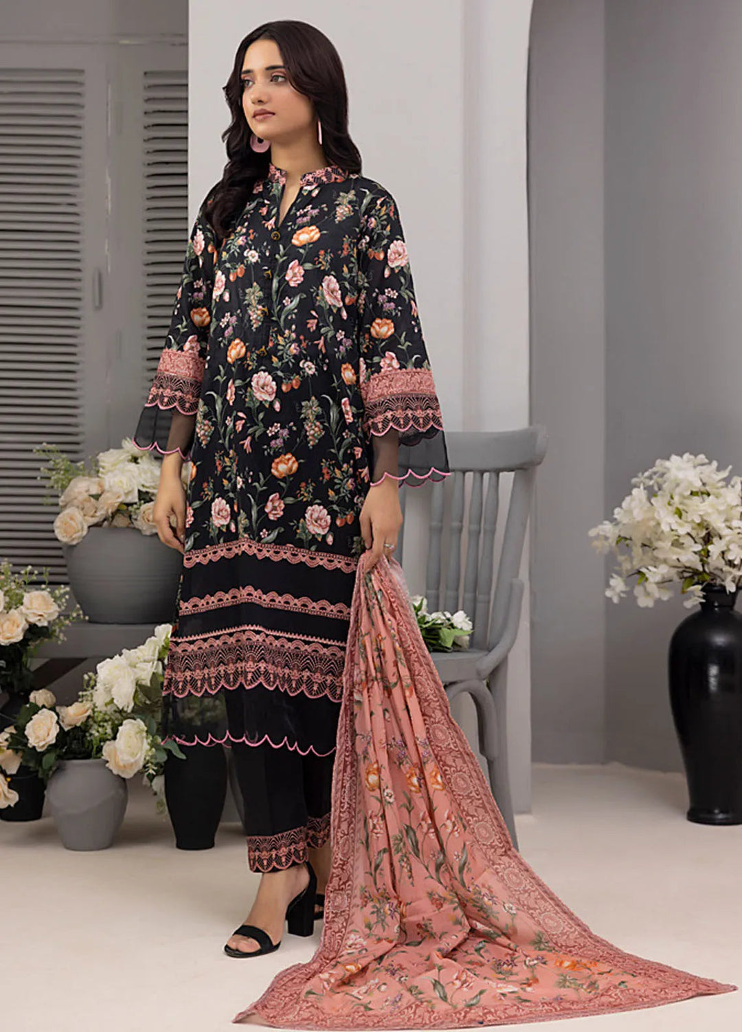 Salina by Regalia Textiles Printed Cotton Suit Unstitched 3 Piece RGTSSV4 D-6 - Mid Summer Collection