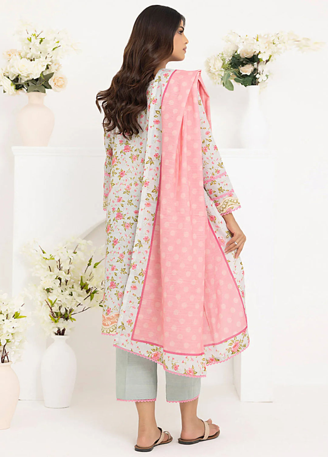 Salina By Regalia Printed Khaddar Suit Unstitched 3 Piece RGT24SK SPK-07 - Winter Collection