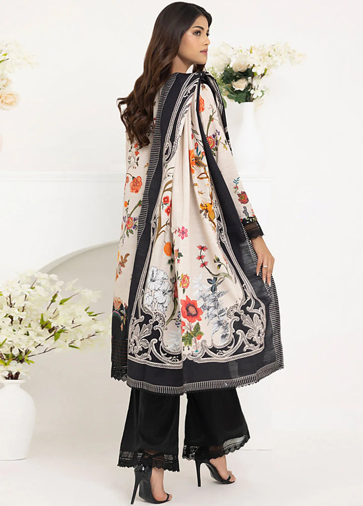Salina By Regalia Printed Khaddar Suit Unstitched 3 Piece RGT24SK SPK-08 - Winter Collection