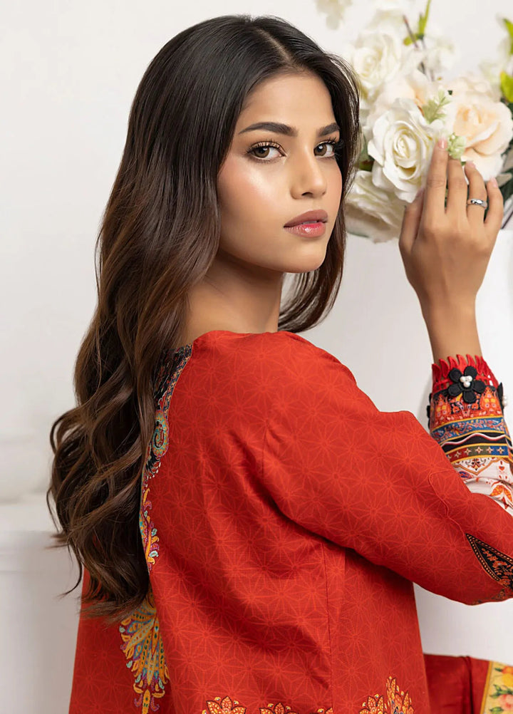 Salina By Regalia Printed Khaddar Suit Unstitched 3 Piece RGT24SK SPK-09 - Winter Collection