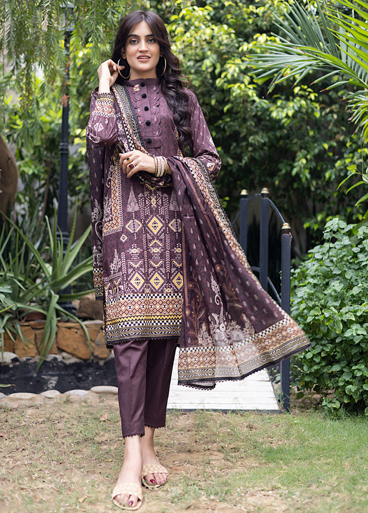 Salina By Regalia Textile Printed Lawn Suits Unstitched 3 Piece RGT24SS SS-1 - Summer Collection