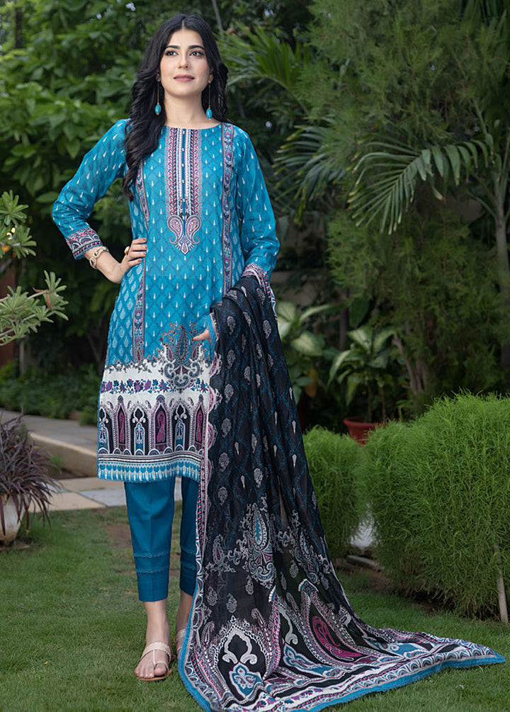 Salina By Regalia Textile Printed Lawn Suits Unstitched 3 Piece RGT24SS SS-10 - Summer Collection