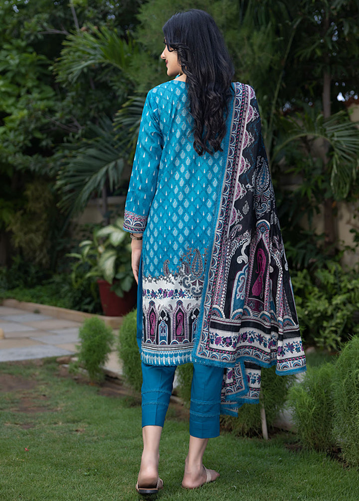 Salina By Regalia Textile Printed Lawn Suits Unstitched 3 Piece RGT24SS SS-10 - Summer Collection