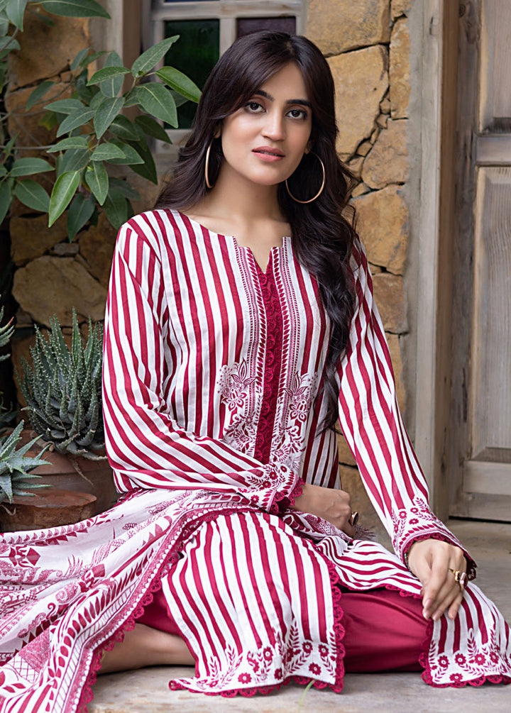 Salina By Regalia Textile Printed Lawn Suits Unstitched 3 Piece RGT24SS SS-2 - Summer Collection