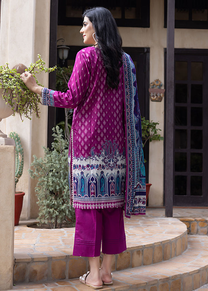 Salina By Regalia Textile Printed Lawn Suits Unstitched 3 Piece RGT24SS SS-5 - Summer Collection