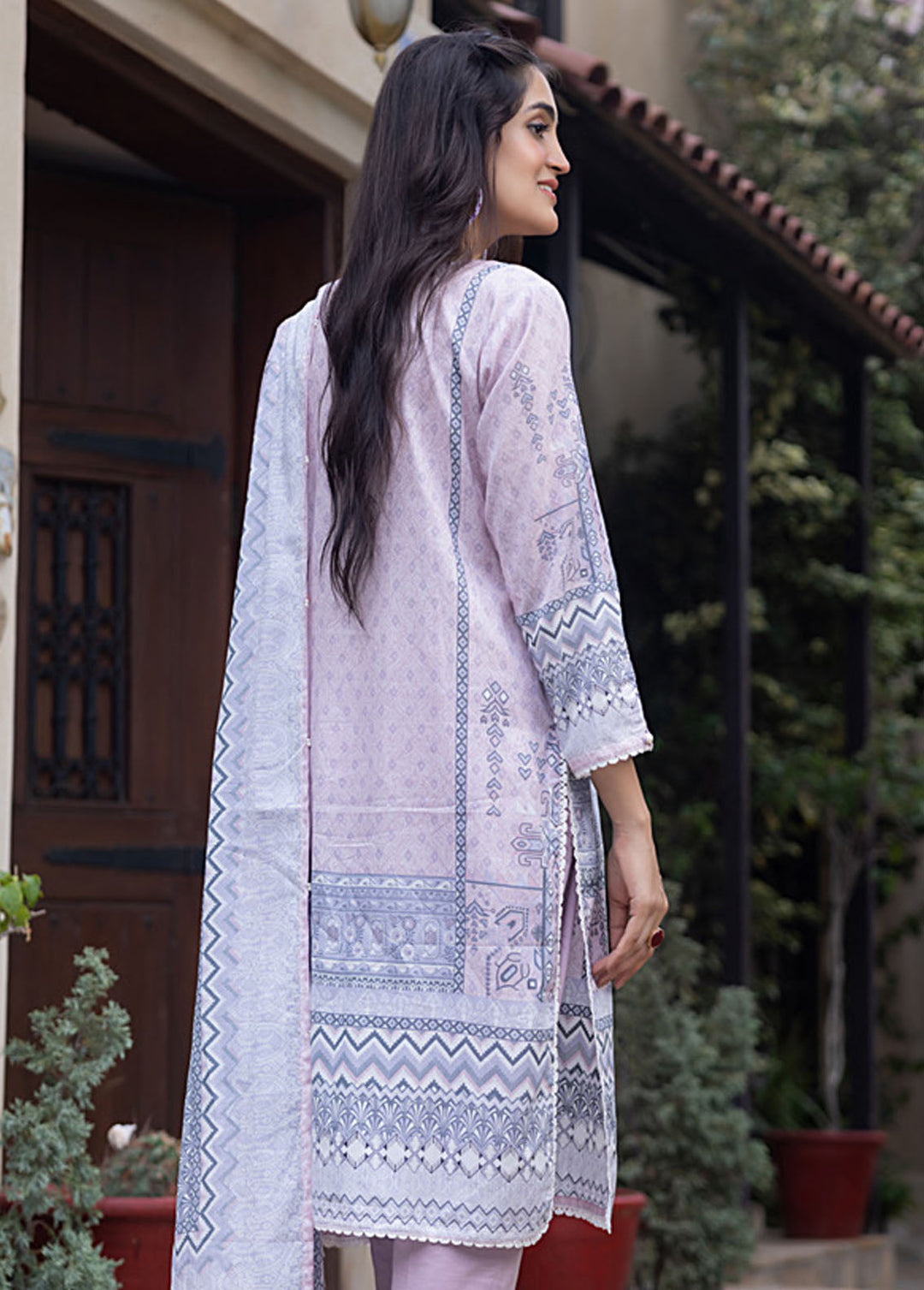 Salina By Regalia Textile Printed Lawn Suits Unstitched 3 Piece RGT24SS SS-7 - Summer Collection