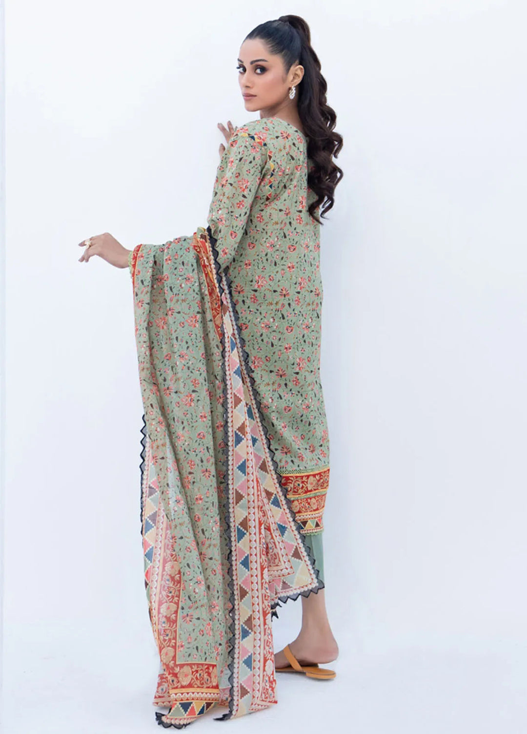 Salina by Regalia Textile Printed Lawn Suits Unstitched 3 Piece RGT25SBD D-01 - Summer Collection
