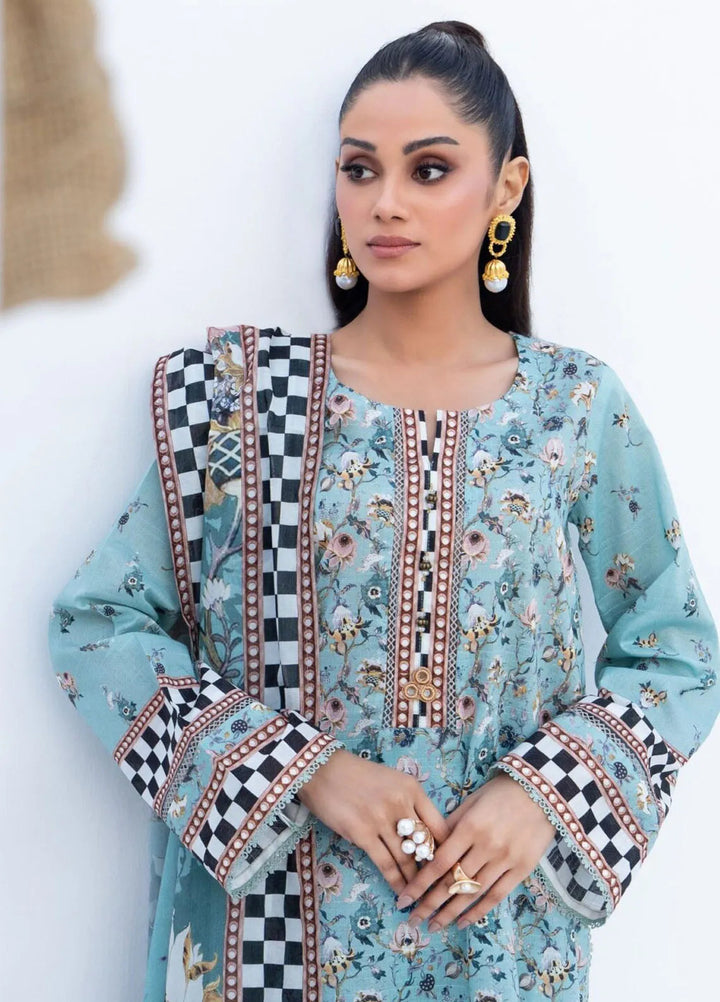Salina by Regalia Textile Printed Lawn Suits Unstitched 3 Piece RGT25SBD D-02 - Summer Collection