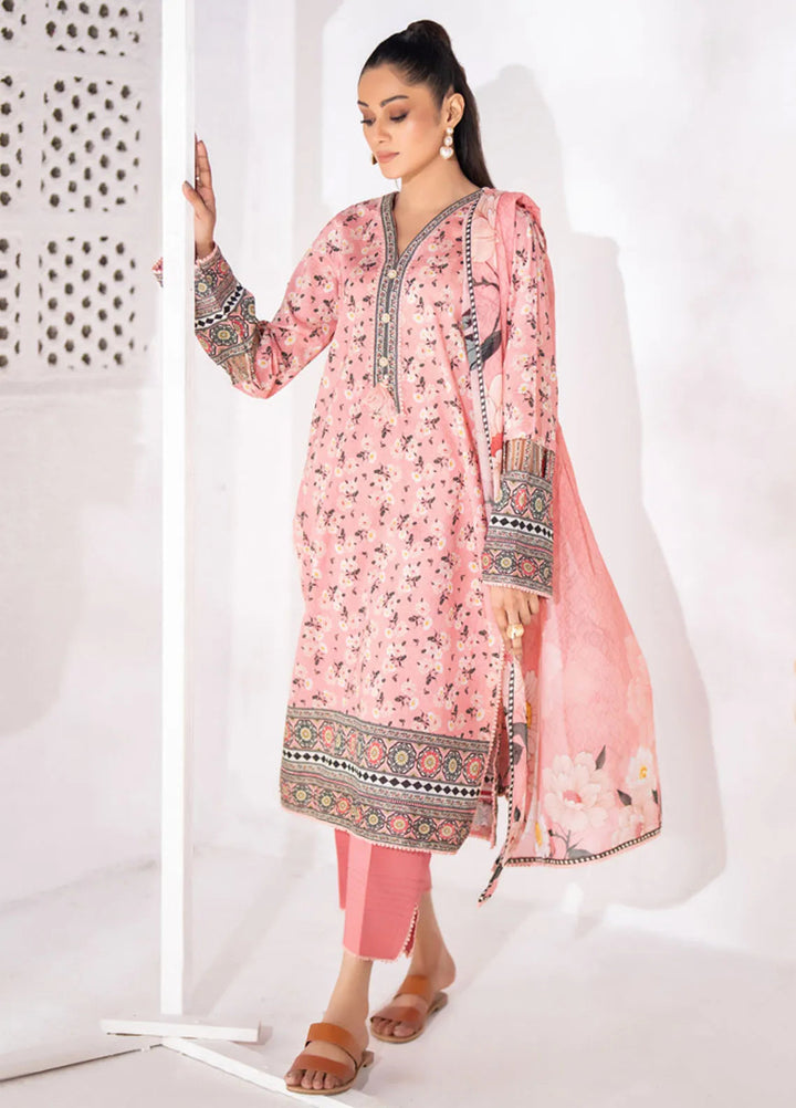 Salina by Regalia Textile Printed Lawn Suits Unstitched 3 Piece RGT25SBD D-08 - Summer Collection