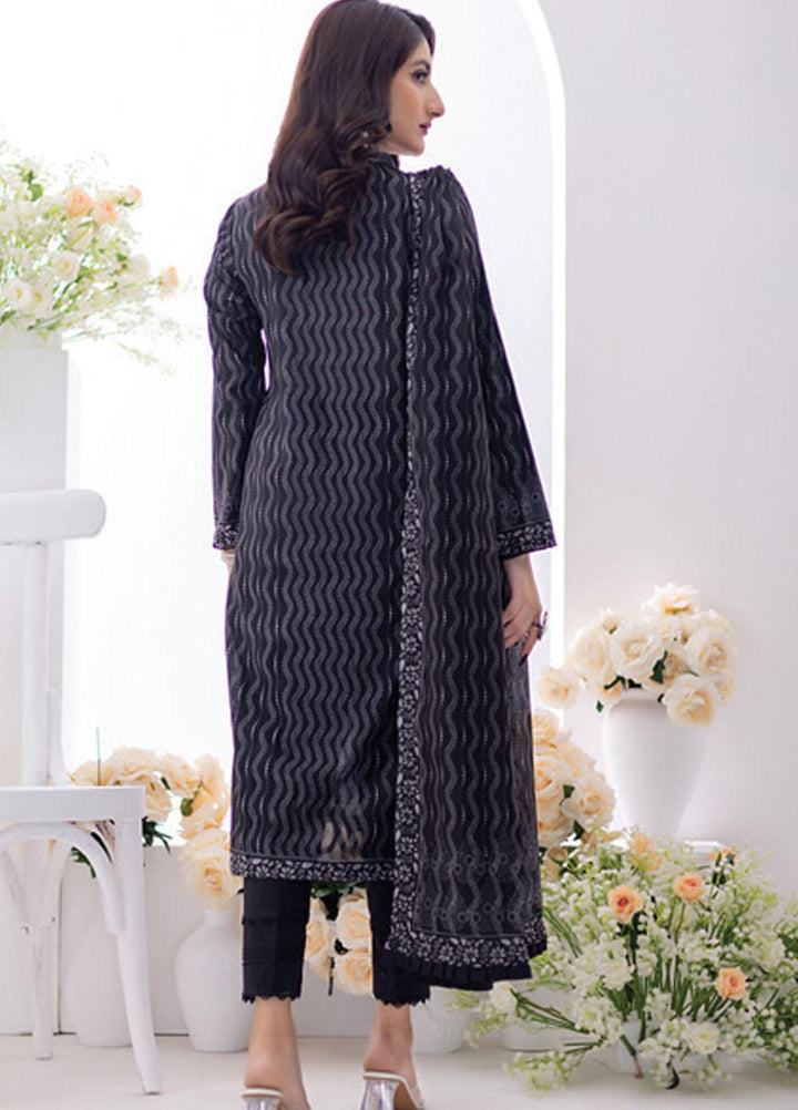 Salina By Regalia Textiles Printed Lawn Suits Unstitched 3 Piece RGT23BW-V2 D-07 - Summer Collection