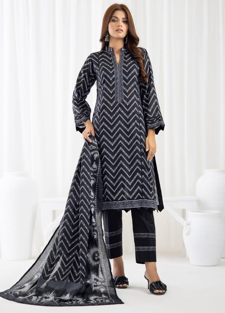 Salina By Regalia Textiles Printed Lawn Suits Unstitched 3 Piece RGT23BW-V3 D-01 - Summer Collection