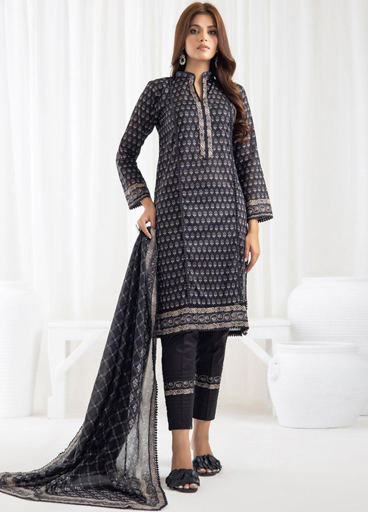 Salina By Regalia Textiles Printed Lawn Suits Unstitched 3 Piece RGT23BW-V3 D-03 - Summer Collection