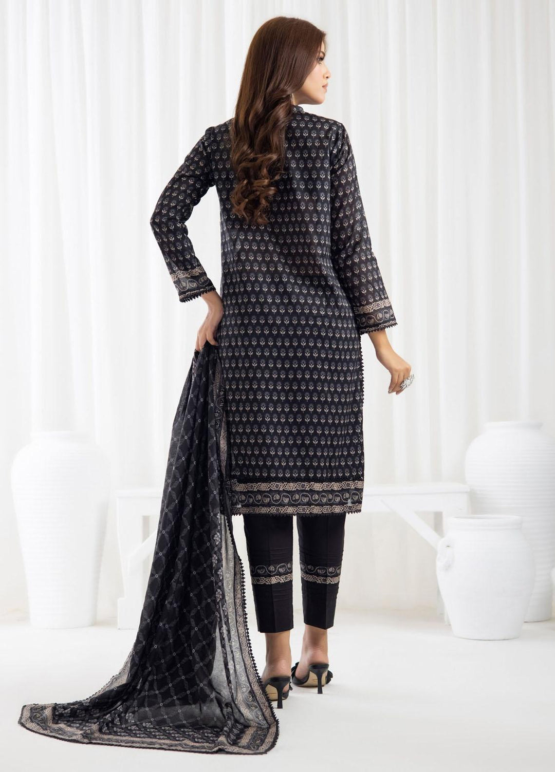 Salina By Regalia Textiles Printed Lawn Suits Unstitched 3 Piece RGT23BW-V3 D-03 - Summer Collection