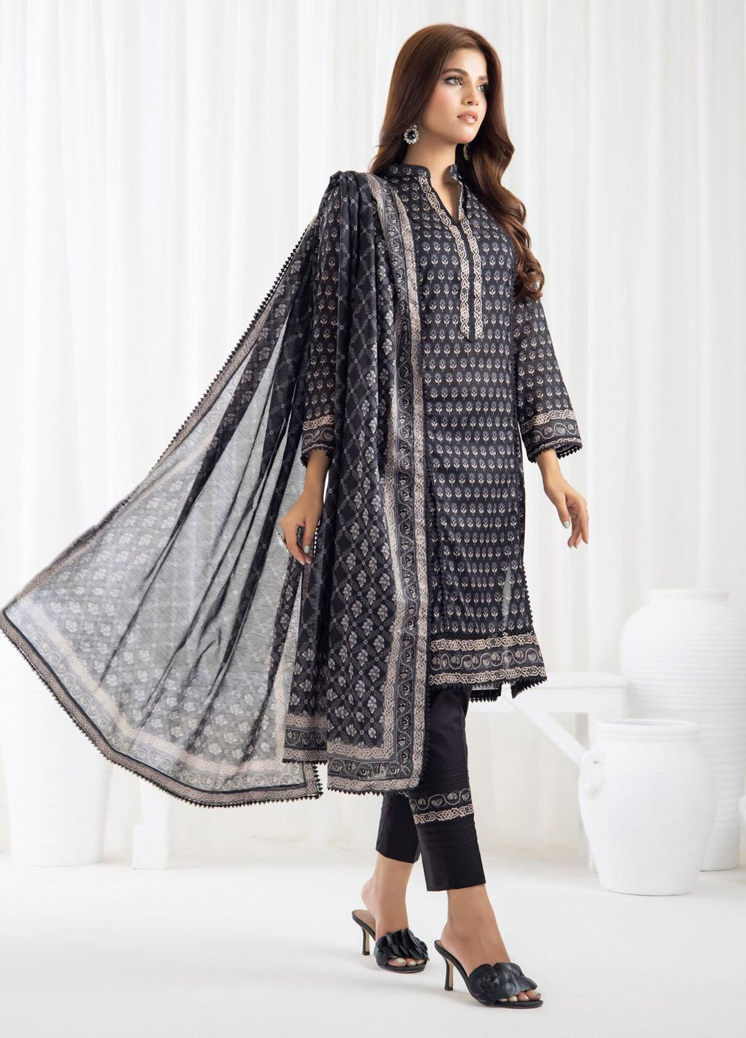 Salina By Regalia Textiles Printed Lawn Suits Unstitched 3 Piece RGT23BW-V3 D-03 - Summer Collection