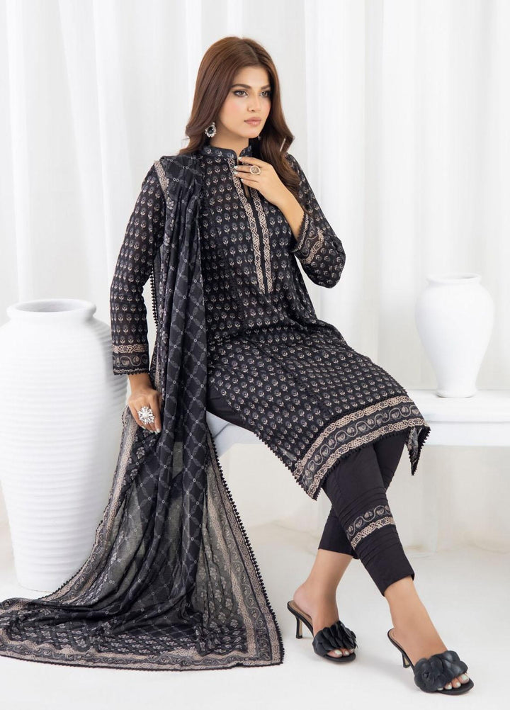 Salina By Regalia Textiles Printed Lawn Suits Unstitched 3 Piece RGT23BW-V3 D-03 - Summer Collection