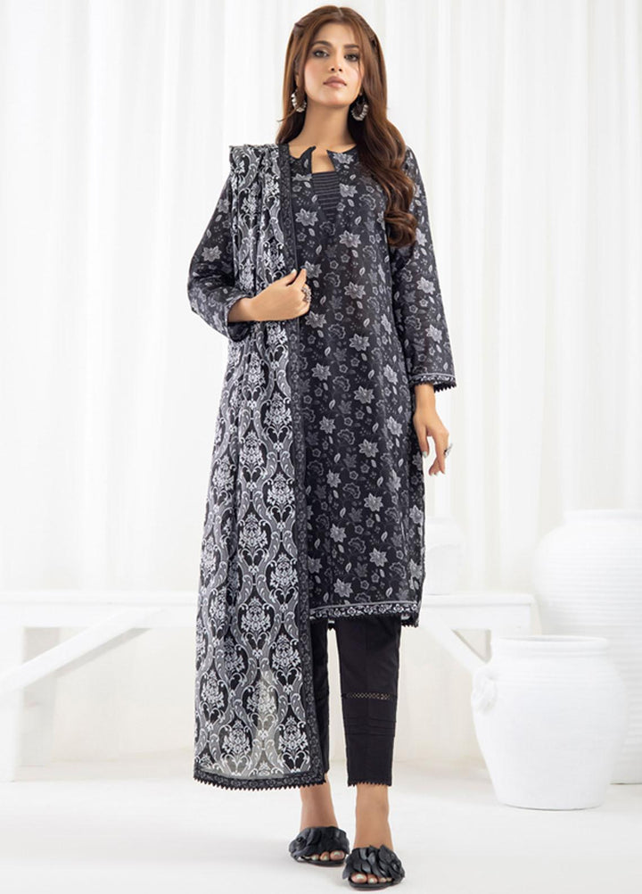 Salina By Regalia Textiles Printed Lawn Suits Unstitched 3 Piece RGT23BW-V3 D-04 - Summer Collection