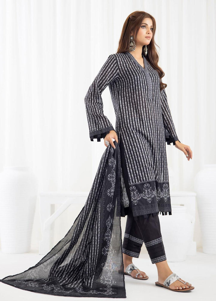 Salina By Regalia Textiles Printed Lawn Suits Unstitched 3 Piece RGT23BW-V3 D-06 - Summer Collection