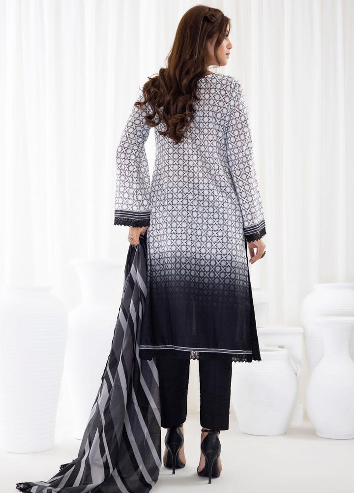 Salina By Regalia Textiles Printed Lawn Suits Unstitched 3 Piece RGT23BW-V3 D-09 - Summer Collection