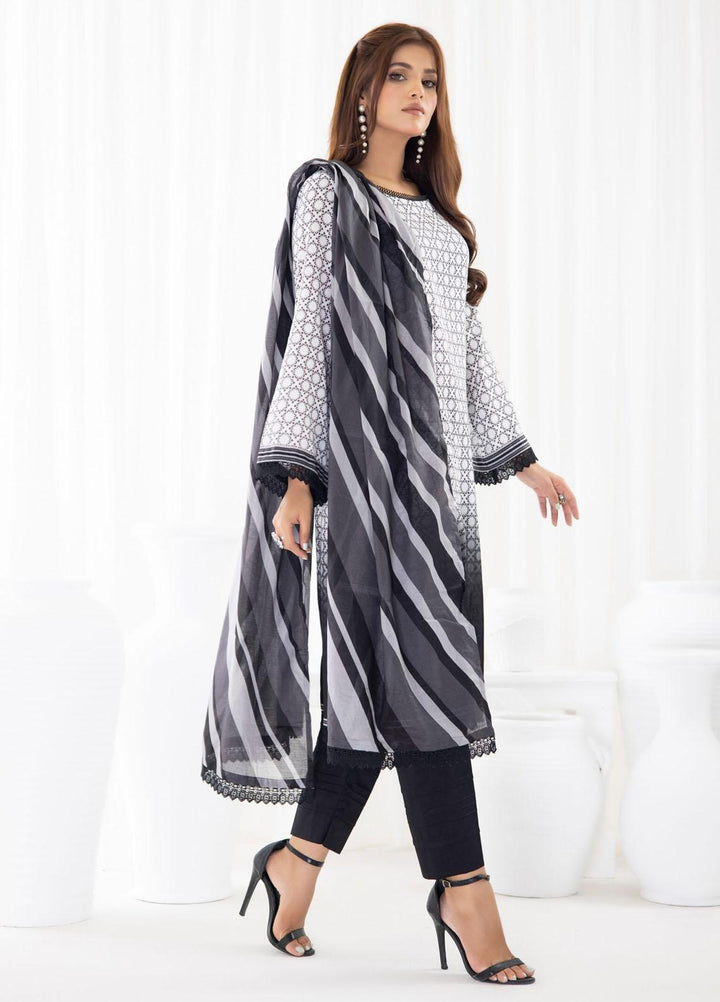 Salina By Regalia Textiles Printed Lawn Suits Unstitched 3 Piece RGT23BW-V3 D-09 - Summer Collection