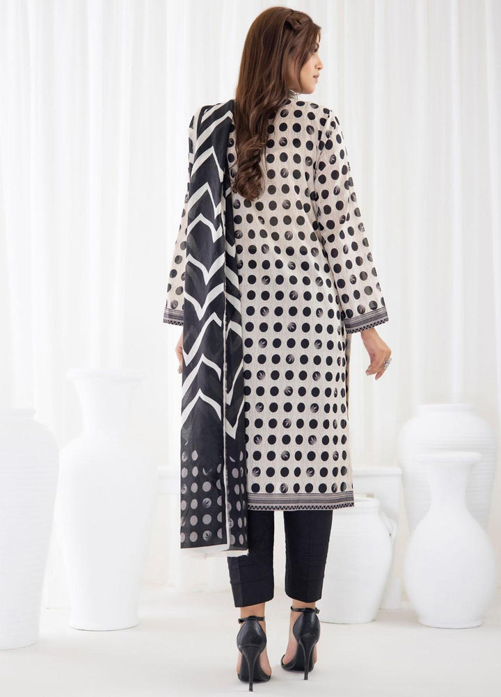 Salina By Regalia Textiles Printed Lawn Suits Unstitched 3 Piece RGT23BW-V3 D-10 - Summer Collection